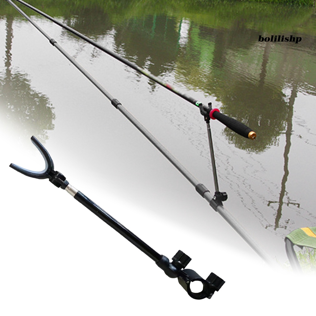 Bo-fishing Rod Stand Stretchable Rotasi 90derajat Pengencang Firm Quick Release Fix Pancing Bracket Gantung Belakang Angling Tools