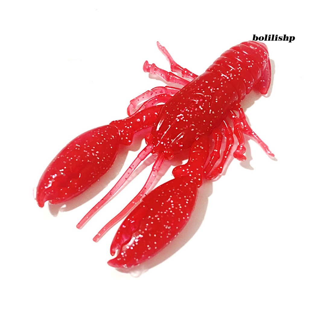 Bo-9cm/12.5g Umpan Pancing Berongga Simulasi Realistis Menggoda Angling Karet Lembut Mengambang Lobster Umpan Buatan Memancing Luar Ruangan