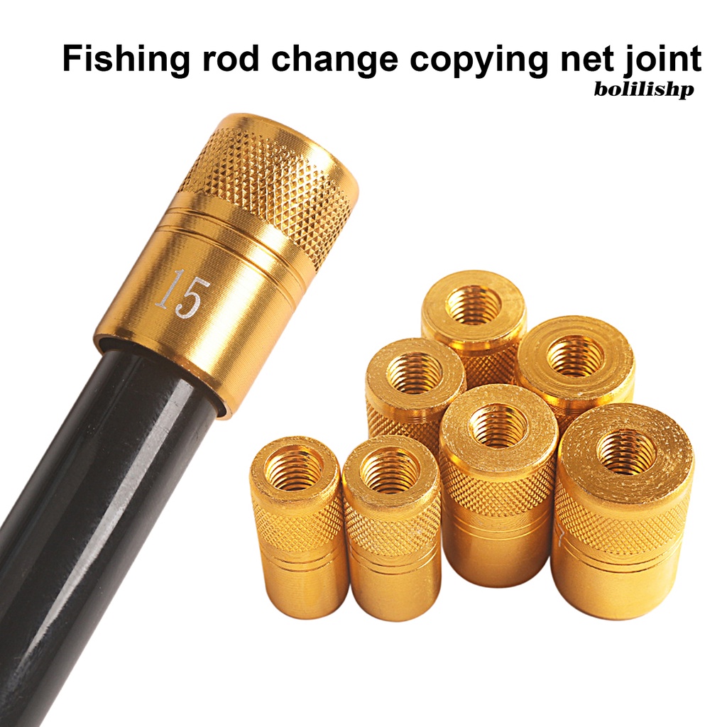 Bo-fishing Konektor Jaring Arahan 8mm Benang Universal DIY Kuat Kokoh Aksesoris Heavy Duty Pancing Dimodifikasi Dip Net Adaptor Perlengkapan Memancing