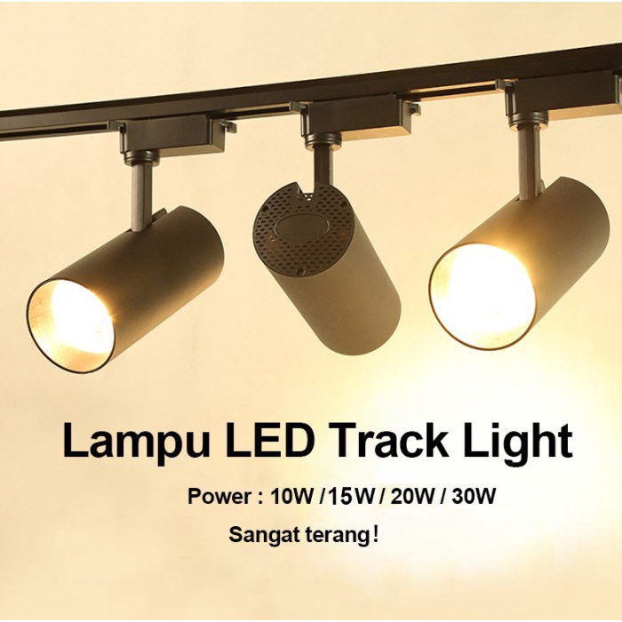 LAMPU RELL TRACK SOROT LAMPU LED SOROT TRACKLIGHT REL SPOTLIGHT
