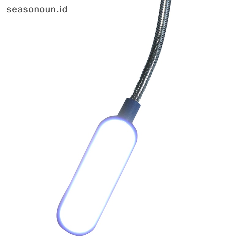 Seasonoun USB LED Book Light Lampu USB 6led Portable Untuk Laptop Emergency Lighg.