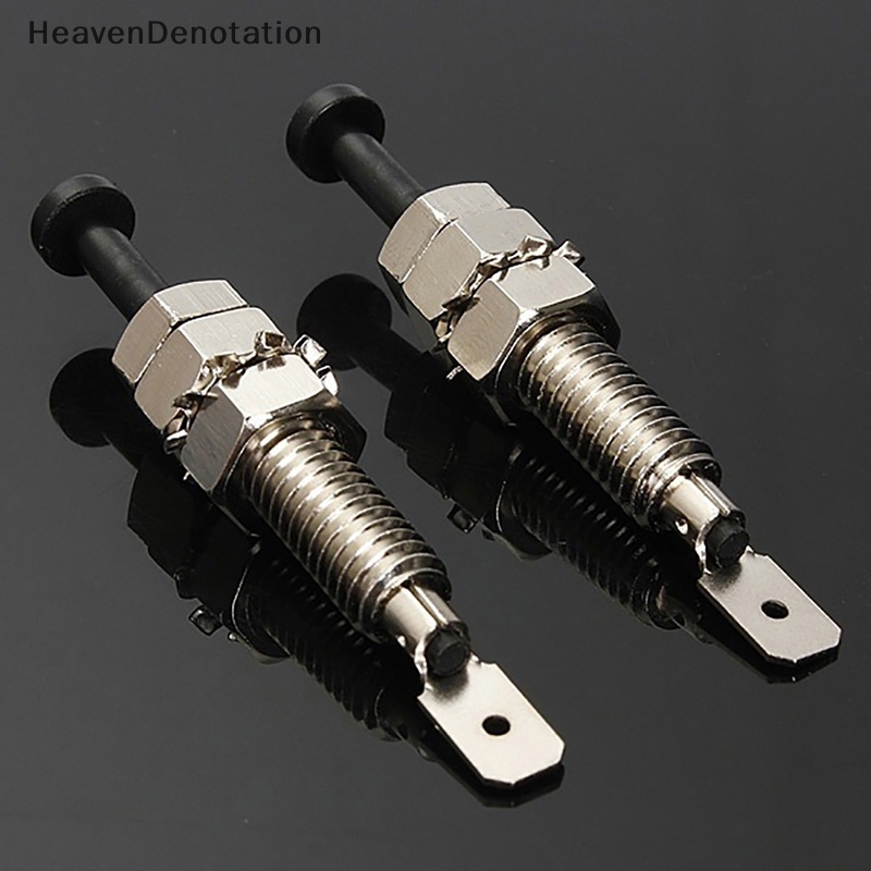 [HeavenDenotation] 2pcs Universal Alarm Mobil Keamanan Adjustable Auto Kap Truk Pintu Pin Switch HDV