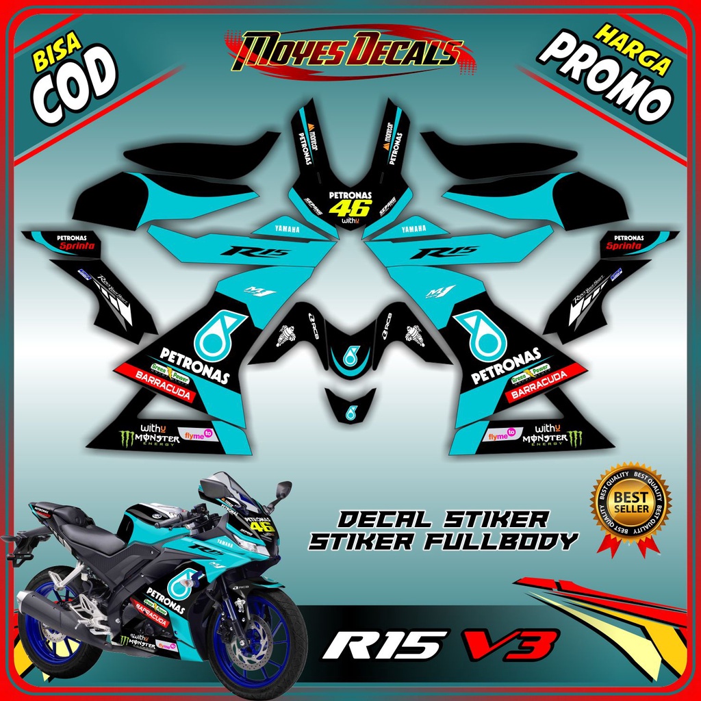 Decal R15 V3 Petronas SRT GP