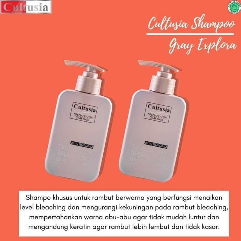 Cultusia Shampoo Original dan True Color