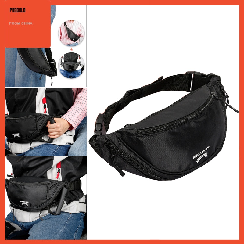 [Predolo] Tas Sabuk Pengaman Kursi Belakang Strap Adjustable Untuk Dewasa Sepeda Motor