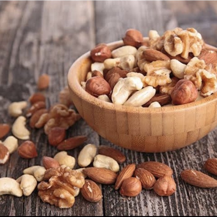 

Mix Nut 1kg/ Roasted mix nut ( Hazelnut, Walnut, Almond, Mede,