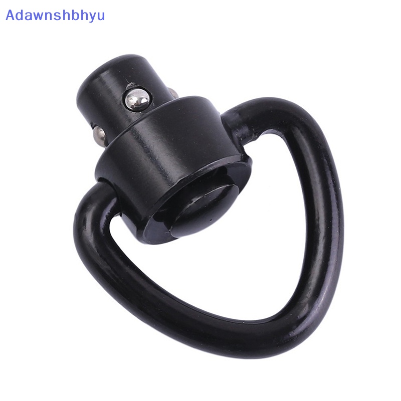 Adhyu 2PCS/Set Rifle Push Button QD Release Sling Swivel Mount Ring Dengan Swivel Mount ID