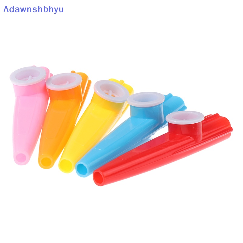 Adhyu 10Pcs Instrumen Suling Pemula Kazoo Hadiah Edukasi Anak Orff Instrumen Variasi Warna Acak Mudah Digunakan Kazoo ID