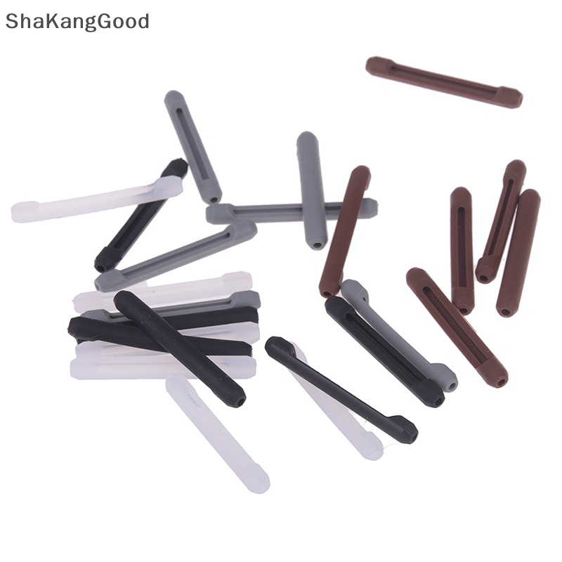 Selip 3pasang Tips Candi Kacamata Silicone Anti-Slip Pengaman Penahan Kait Telinga SKK