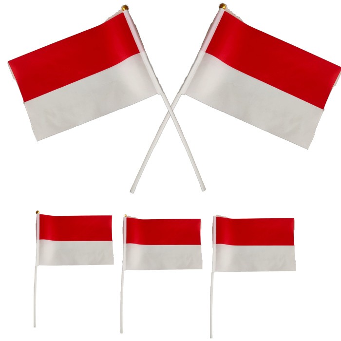 Bendera Merah Putih Dekorasi Pawai 17 Agustus Kemerdekaan Murah Grosir Dekorasi 17an Kemerdekaan RI Merah Putih Harga Grosir Termurah