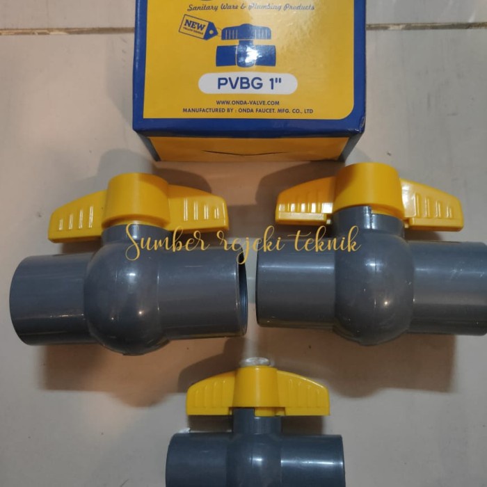 STOP KRAN PVBG POLOS ONDA 3/4 INCH