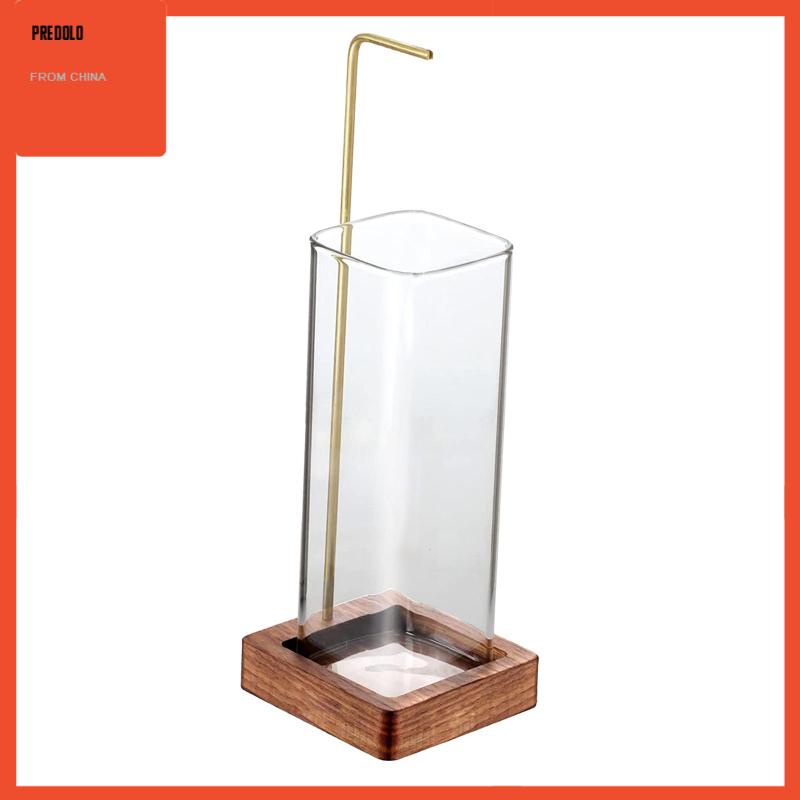 [Predolo] Stick Holder for Relaxation Tabletop with Glass Ash Collector Censer