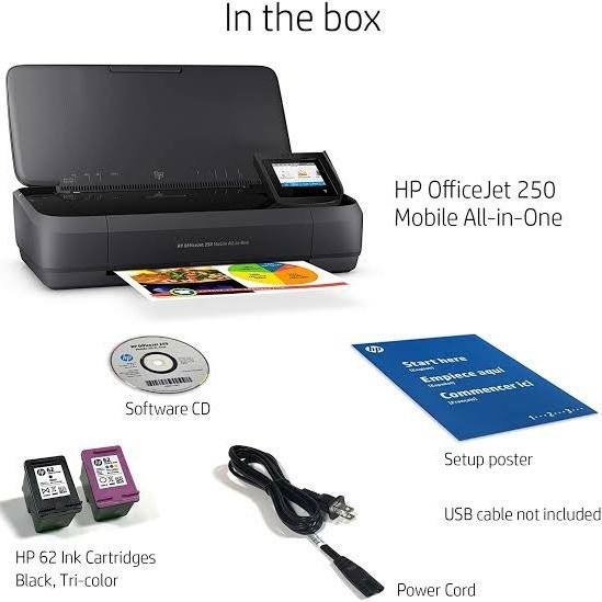 PRINTER HP OFFICEJET 250 MOBILE ALL IN ONE RESMI