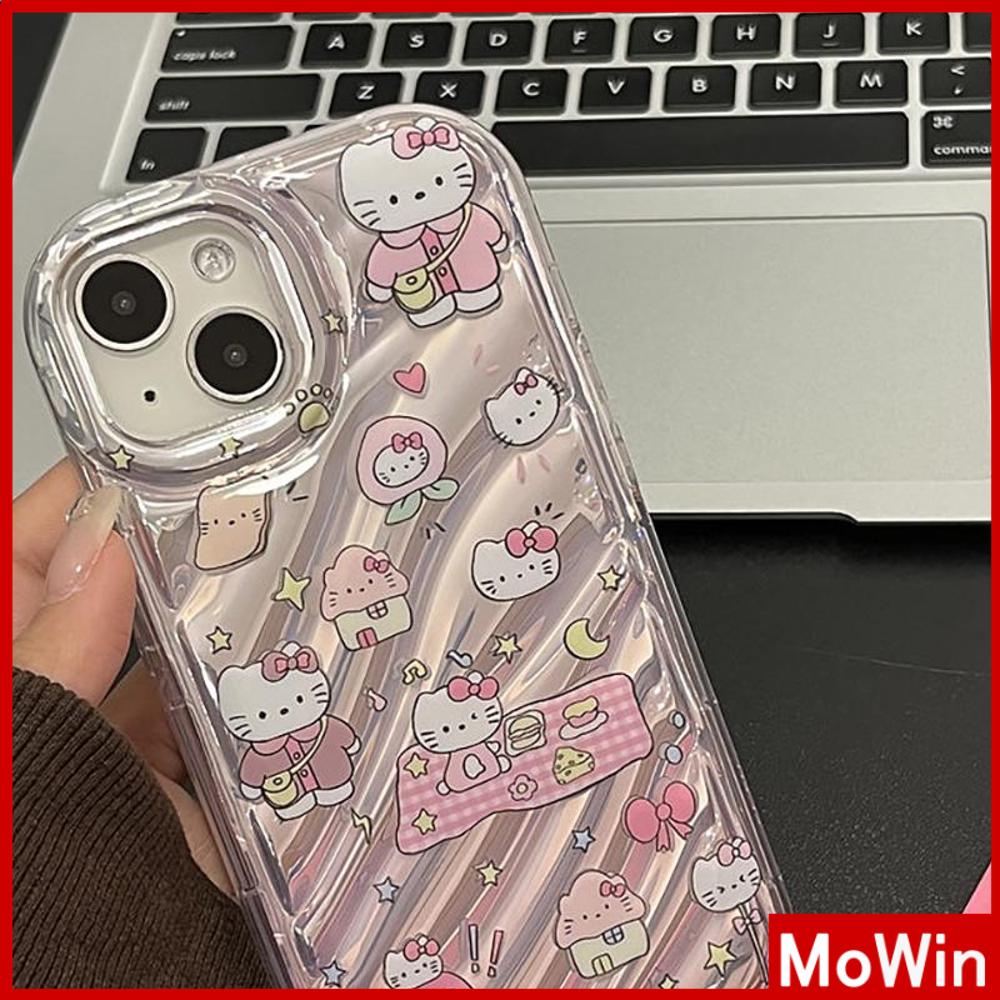 For iPhone 14 Pro Max iPhone Case Laser Reflective Clear Case TPU Soft Shell Airbag Shockproof Cute Cartoon Compatible with iPhone 13 Pro max 12 Pro Max 11 xr xs max 7Plus 8Plus