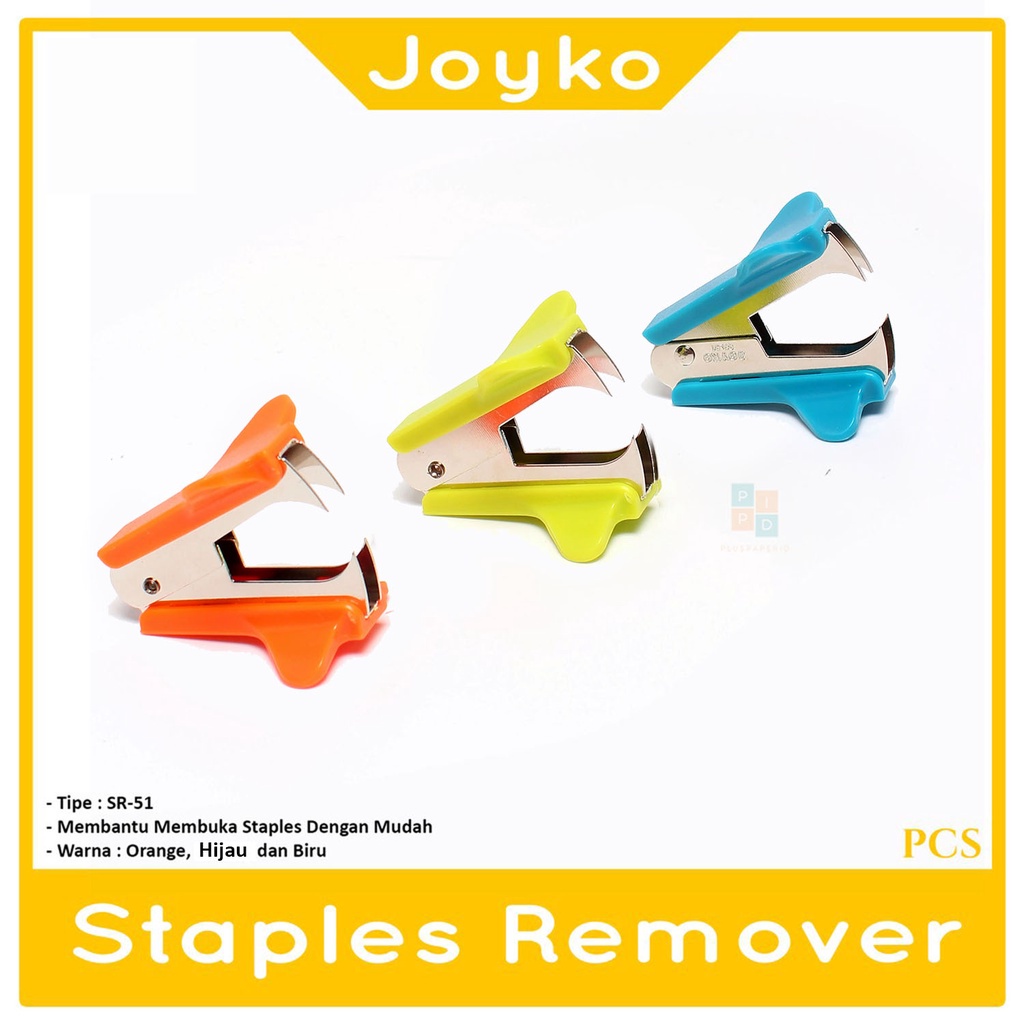 

JOYKO - Staples Remover SR-51 - Berwarna - Pcs