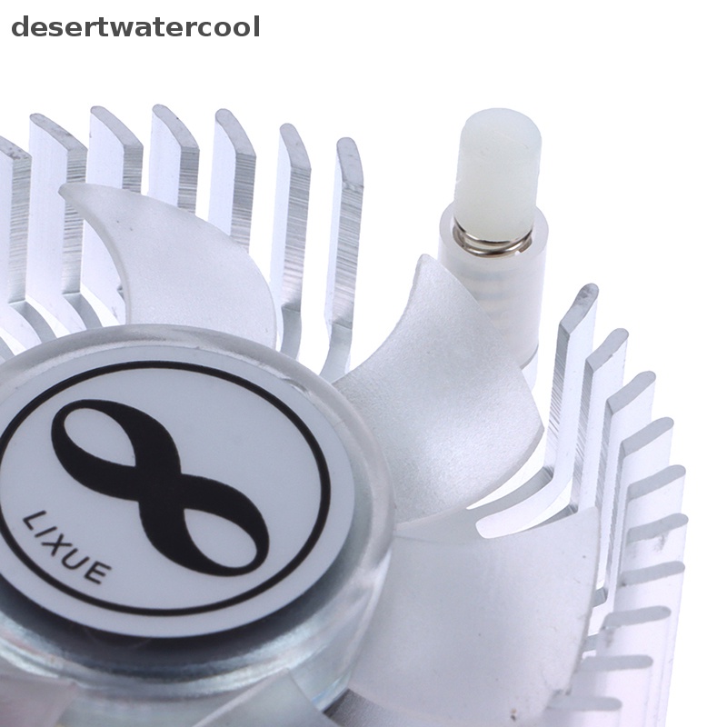 Deid Heatsink Aluminium 55mm Dan Kipas 12V Kombinasi Radiator Bulat Cooler Silent Fan Martijn