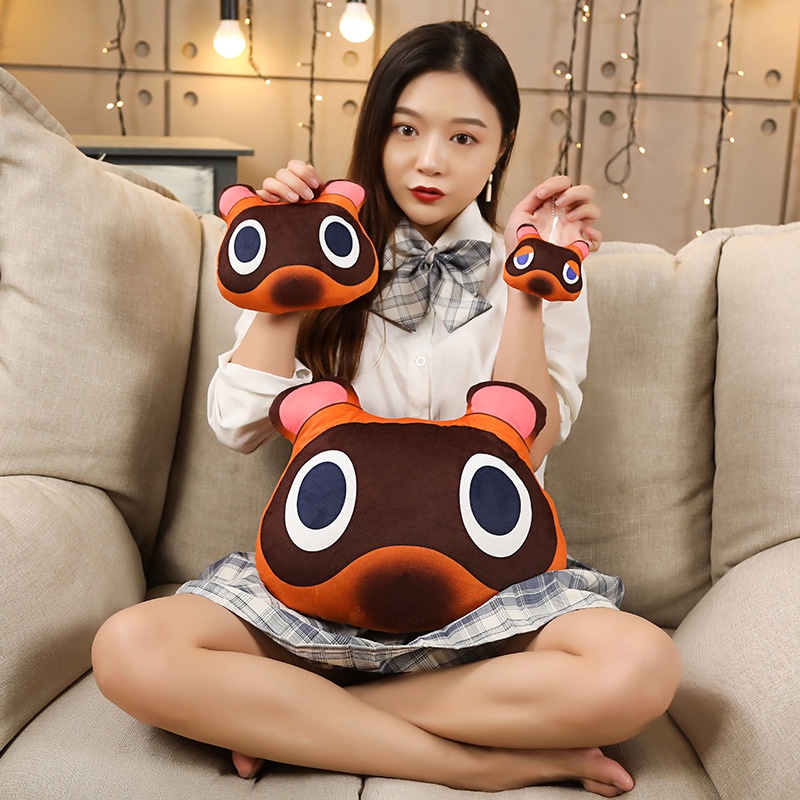 Bantal Mainan Plush Animal Crossing Untuk Anak Dan Dewasa Yang Hangat Dan Empuk