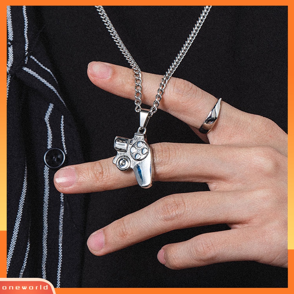 [ONE] 2 Pcs Kalung Pasangan Uniqular Pesona Indah Menarik Saling ic Pasangan Kalung Hari Valentine