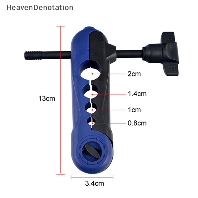 [HeavenDenotation] Spooler Tali Pancing Portabel Performa Halus Line Winder Adjustable Untuk Spool HDV