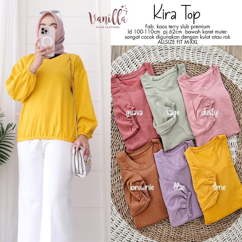 KIRA TOP ORI VANILLA