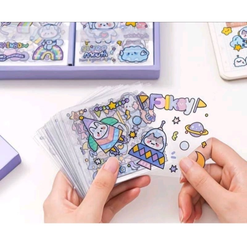 

stiker Momo / stiker viral 3 papan / mainan anak-anak