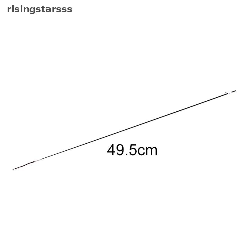 Rsid Span-new 45cm 1interval Pancing Spare tips Solid Dan Berongga carbon rod Aksesoris Jelly