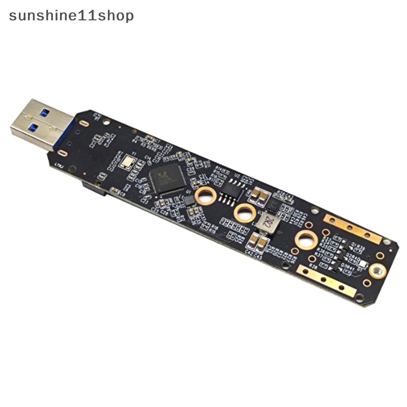 Sho NVMe USB Adapter M.2 NVMe to USB 3.1 SSD Adapter 10Gbps USB3.1 Gen 2rtl9210 Chip Untuk Kunci M2 NVMe 2230 2242 2260 2280 M.2 SSD N