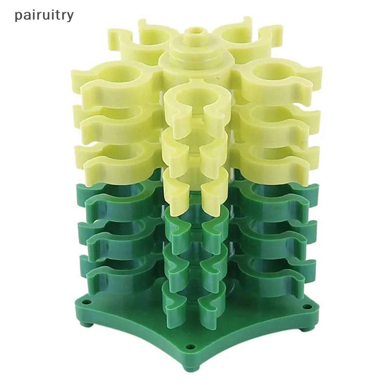 Prt Jahit Bobbins Tower Storage Clips Stand Untuk Spool Benang 30tempat Plastik PRT