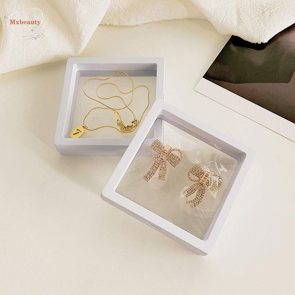 Mxbeauty Anti-Oksidasi Kotak Display Perhiasan Berguna Praktis Gelang Ornamen Perhiasan Etalase Plastik Indah Wanita Anting Holder