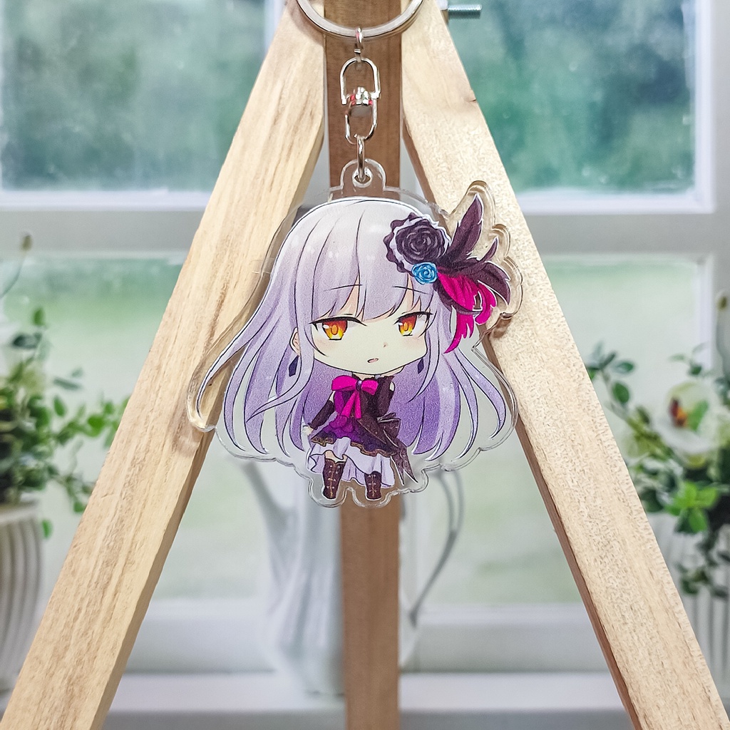 BanG Dream (Roselia) | Keychain | Gantungan Kunci Yukina Minato