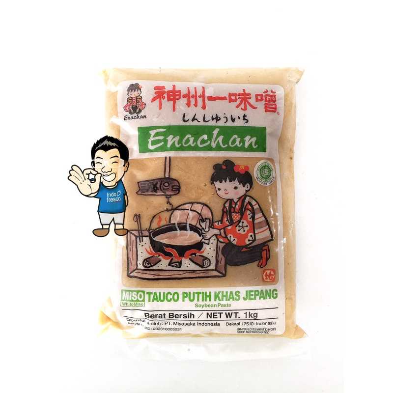 

Shinshuichi Enachan Shiro Miso Paste- Pasta Miso- Tauco Putih 1 Kg