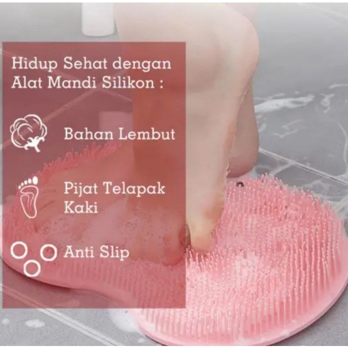 KIA SIKAT SILIKON PEMBERSIH BADAN 2B