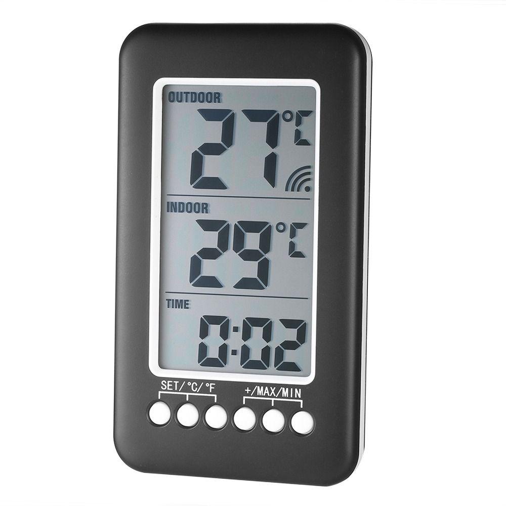 TOP Termometer Digital Wireless Kulkas Freezer Jam Rumah Tangga