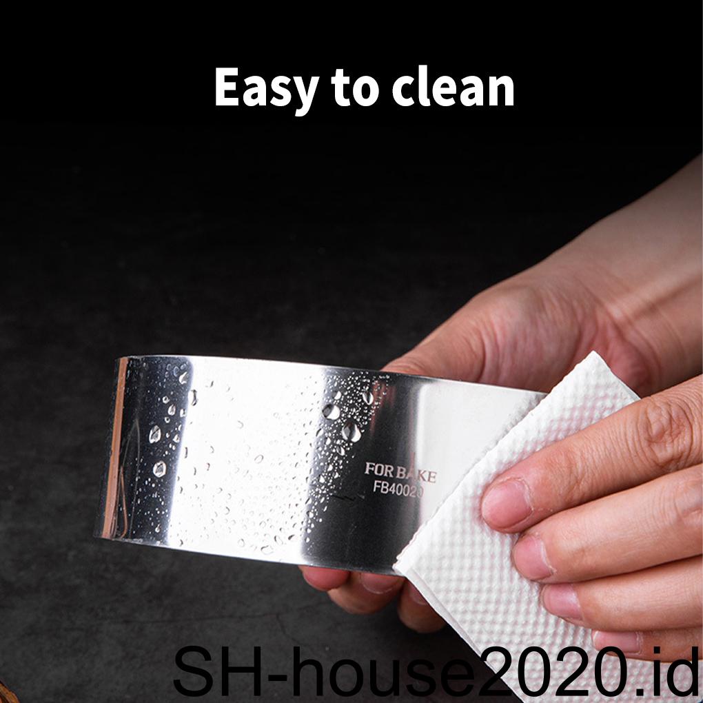 Mousse Cetakan Kue Dessert Berbentuk Bulat Dekorasi Cetakan Sugarcraft Pastry Mold Fondant Sugar Hias DIY Alat