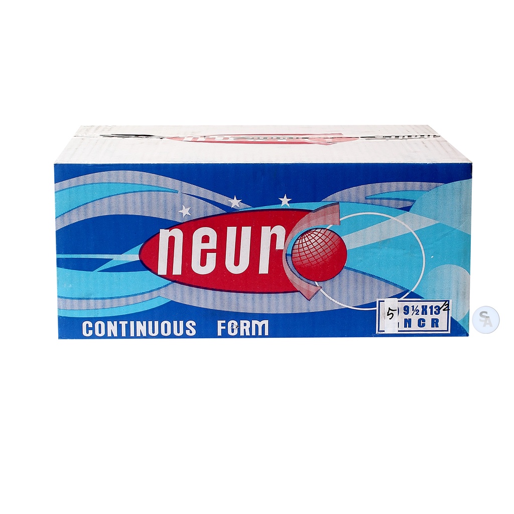 

NEURO - Continous Form 5 Ply 9 1/2 x 13/2 ( Folio Dibagi 2 ) - Box