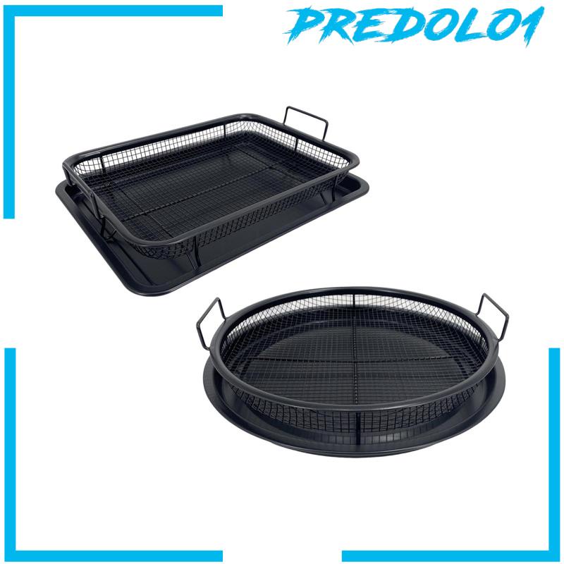 [Predolo1] Baking Tray Set Aksesoris Alat Dapur Baking Dish Untuk Air Fryer Rumah Cafe