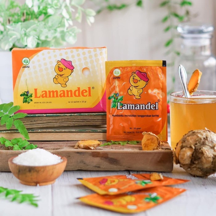 

Lamandel Obat Tenggorokan Kering Untuk Anak Isi 12 Sachet Jamu Herbal Anak Obat Sakit Tenggorokan Radang Vitamin Untuk Daya Tahan Tubuh Amandel Anak Madu Lamandel Atasi Batuk