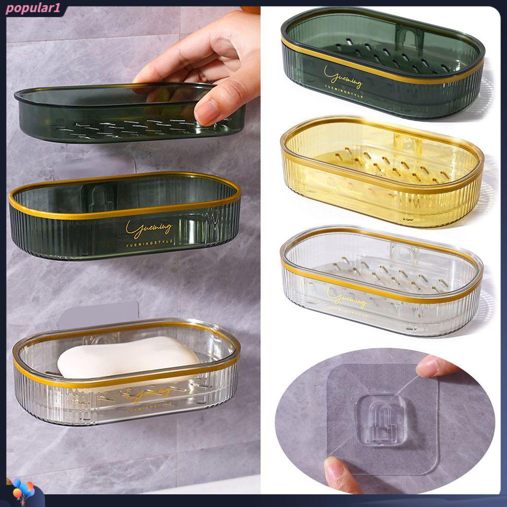 Populer Tempat Sabun Kreatif Perekat Diri Kamar Mandi Dapur Organizer INS Drain Soaps Shelf