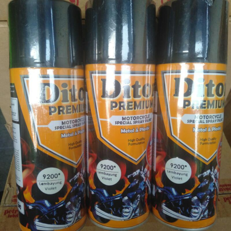 Pilok Pilox Diton Premium Lembayung Violet 9200* 400cc cat semprot diton premium