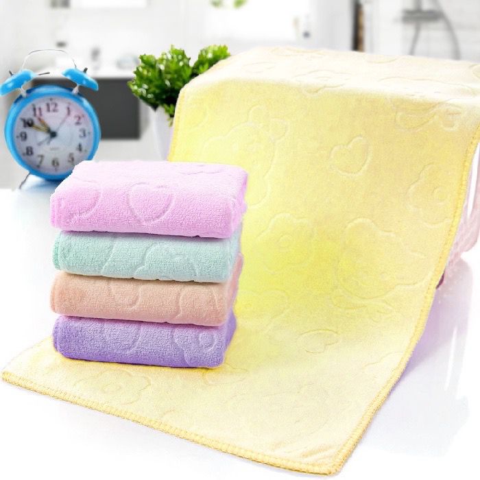 Handuk Anak Microfiber 60 x 40 Cm / Handuk Mandi Multifungsi / Handuk Mandi Anak