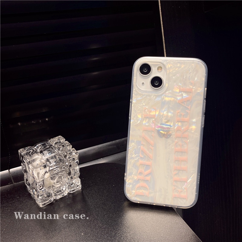 Ins Gaya Gadis Panas Cocok Untuk iPhone 14 Pro Max Casing Ponsel iPhone Dua Lapis Pola Dicetak Kompatibel Dengan Iphone13 13pro 13prm iPhone 11 11pro 14plus 12Pro Max Casing Ponsel TPU Tahan Guncangan
