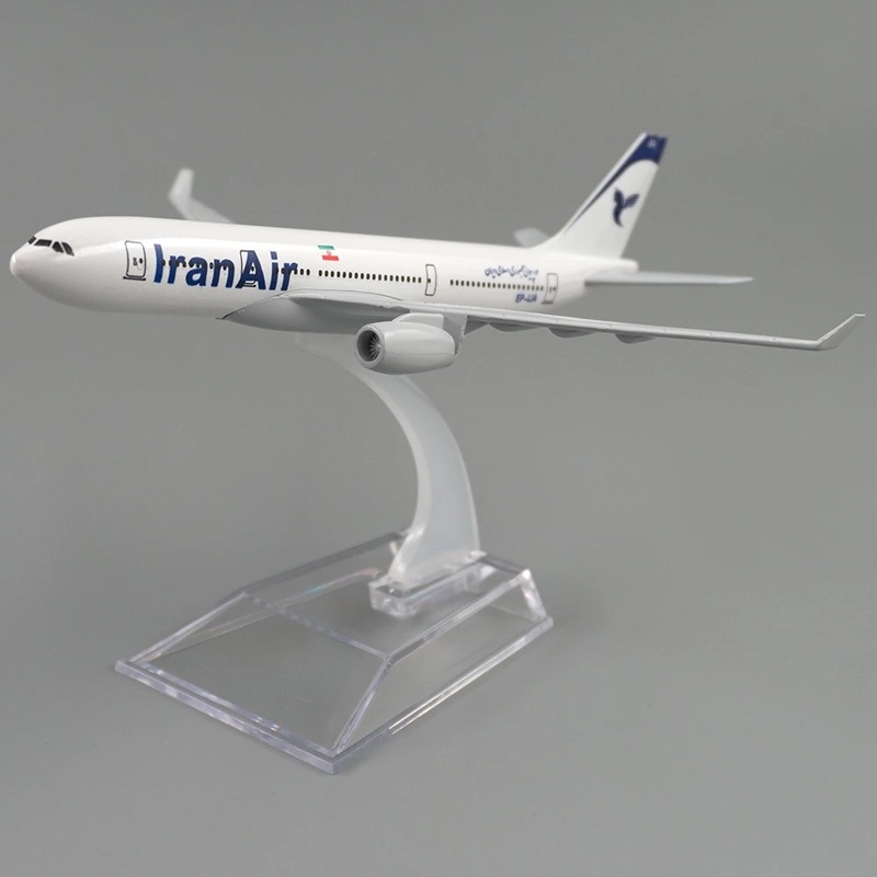 Iran Air Airbus 330model Pesawat A330 Diecast Metal Plane Model Aviation Mainan