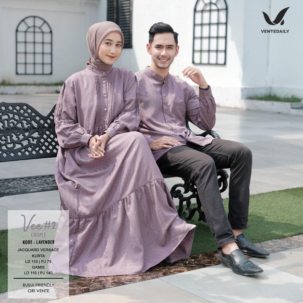 VEE COUPLE#2 ORI VENTE DAILY | (Gamis,110/Kurta,110) Jacquard Versace