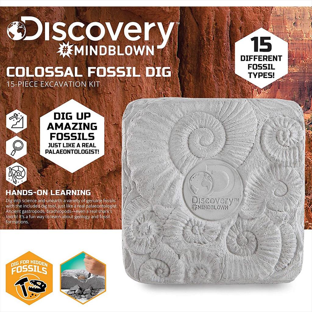 Discovery 1423005741 Colossal Fossil Dig Excavation Educational STEM