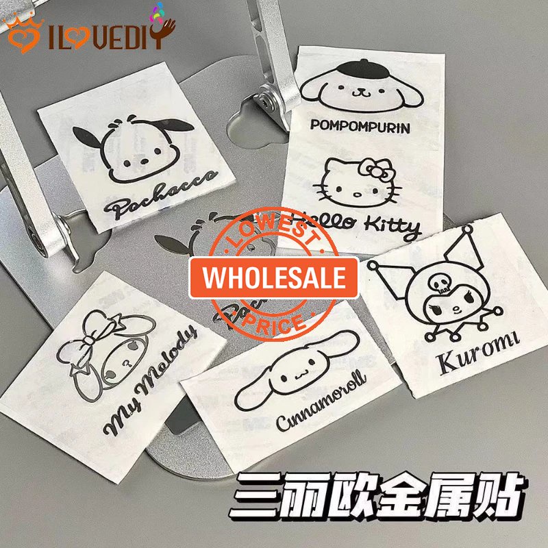 [Harga Grosir] Kartun Lucu Pacha Anjing Stiker Logam Ins Gaya Seri Sanrio Stiker Logam Dekoratif Tahan Air Stiker Stiker Logam Untuk Dekorasi Kamar Komputer Ponsel