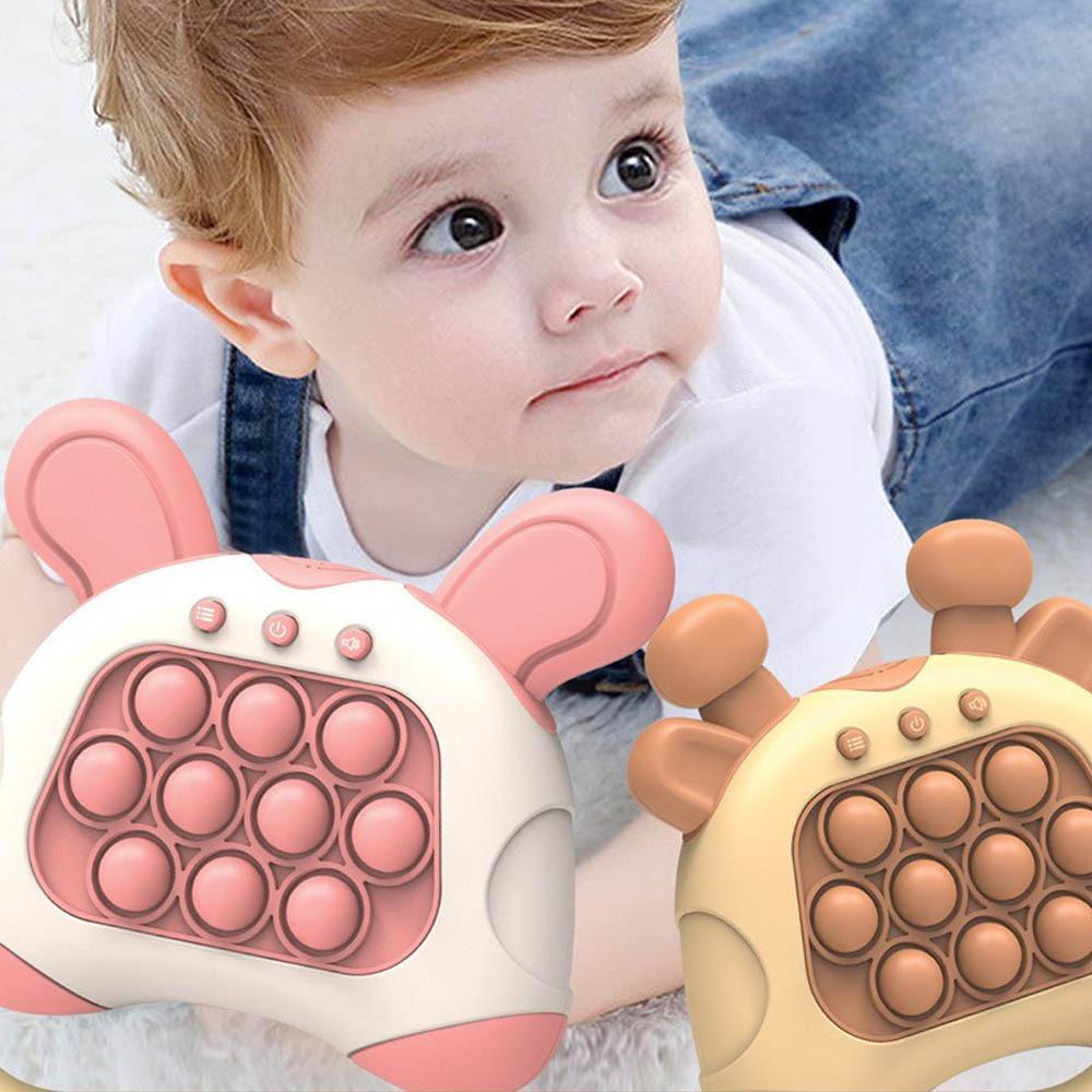 [Elegan] Gopher Game|Mainan Untuk Anak-Anak Kids Groundhog Toy Push Game Fidget Toys Quick Push Game Console Series Toys Game Tupai Tanah