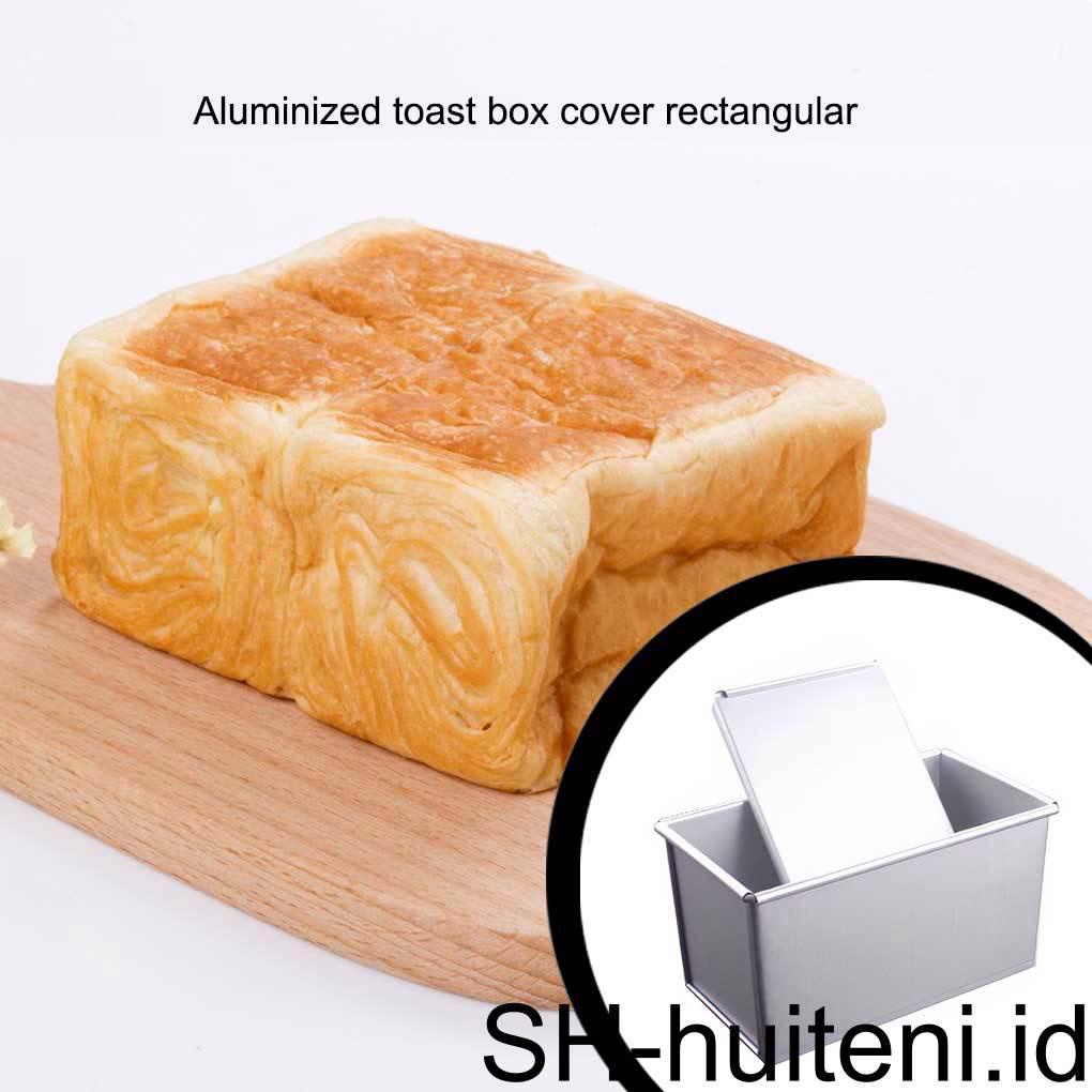 Toast Box Oven Roti Cetakan Kue Alat Baking Loaf Pan Alumunium Plating Kapasitas Coating Homemade Aksesoris Rumah Tangga