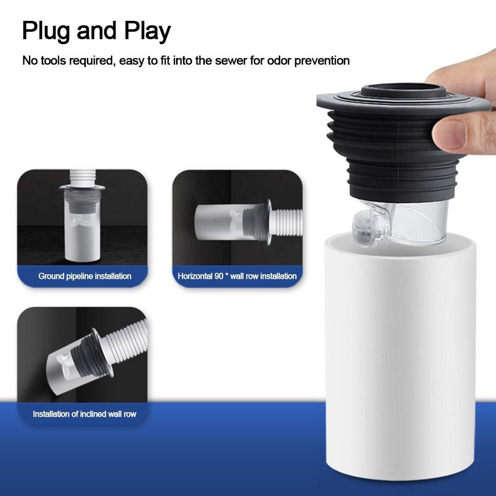 POPULAR Populer Floor Drain Kitchen Colander Sewer Stopper Shower Drainer Seal Colokan Pipa Air