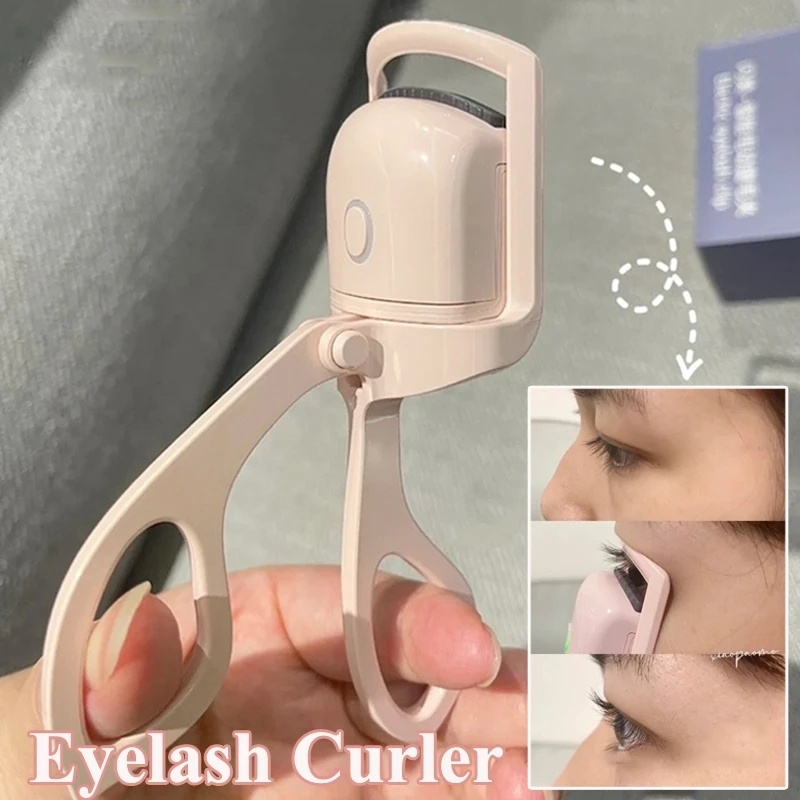 Lasting Circle Eyelashes Makeup Tools/ Penjepit Bulu Mata USB Rechargeable/Penjepit Pengangkat Bulu Mata Dengan Panas Klip Bulu Mata Portable/ Penjepit Bulu Mata Elektrik Profesional/