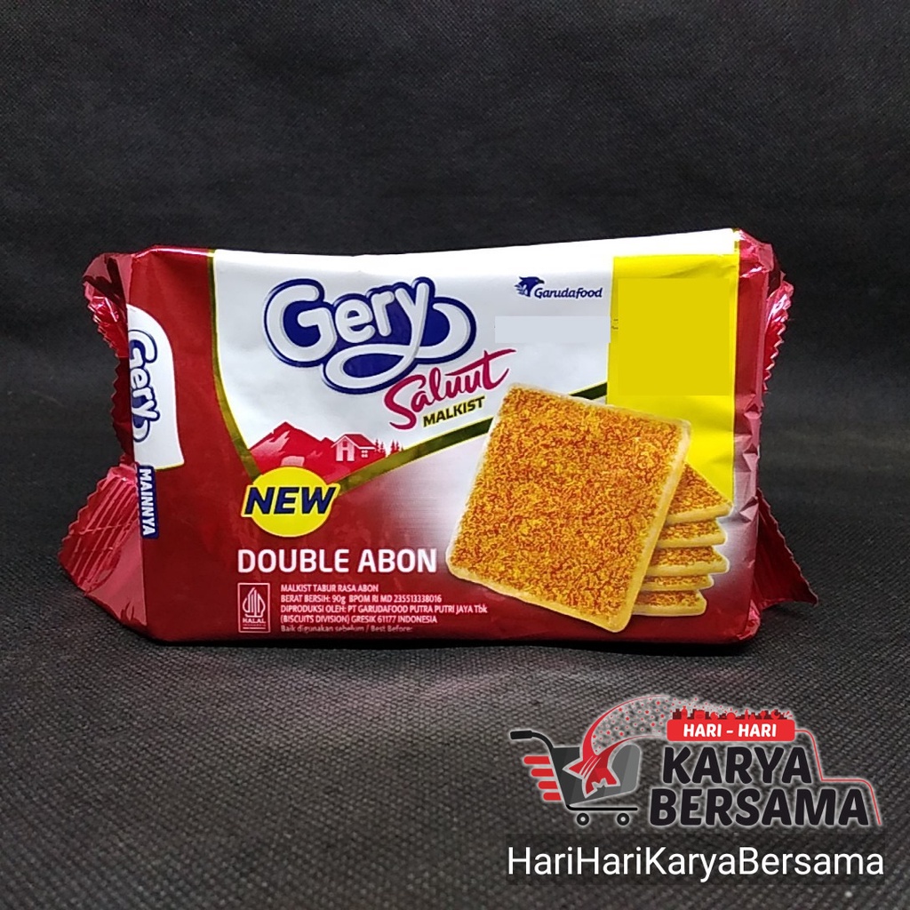 

BISKUIT GERY SALUUT MALKIST DOUBLE ABON 90GR